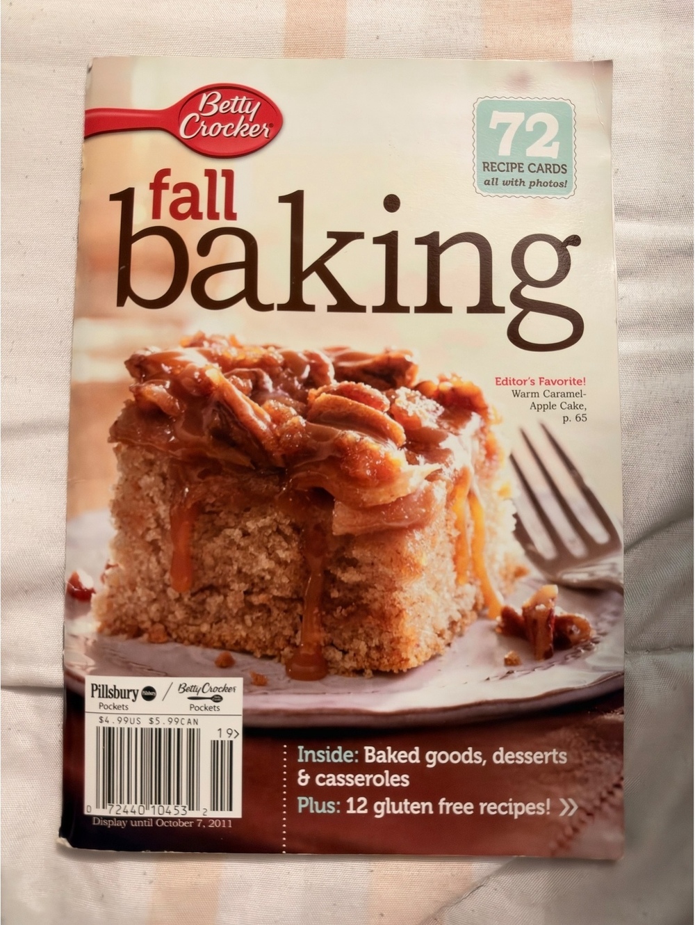 Betty Crocker Fall Baking Cookbook Magazine